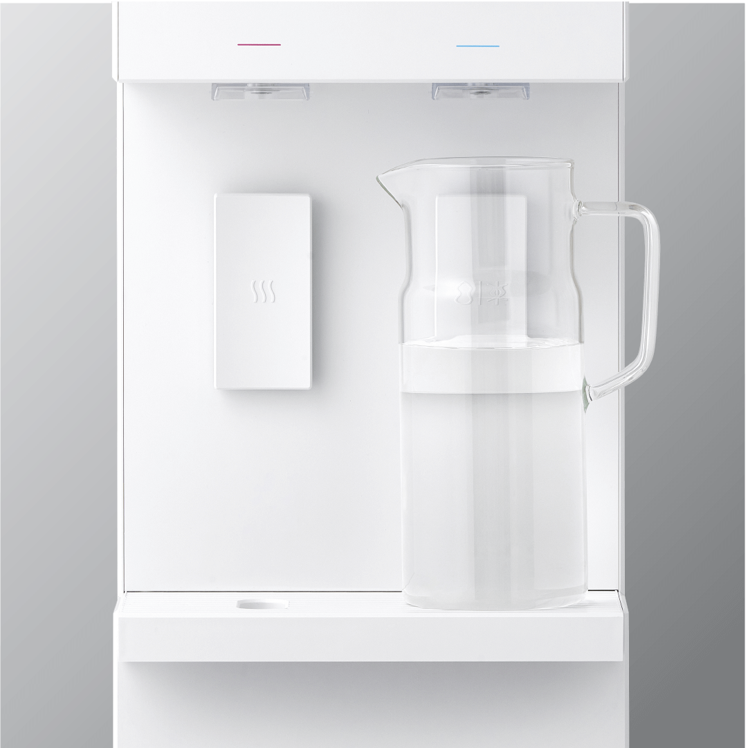 Coway Core Slim dengan reka bentuk minimalis di ruang dalaman